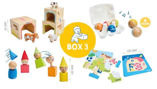 Kleine Entdecker Box 3, Wortschatz 