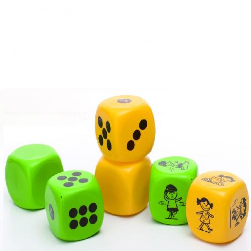 XXL-Aktionswrfel 6er Set