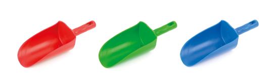 Kleine Schaufel, farblich sortiert