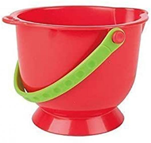 Eimer mit T�lle - Farbe: rot