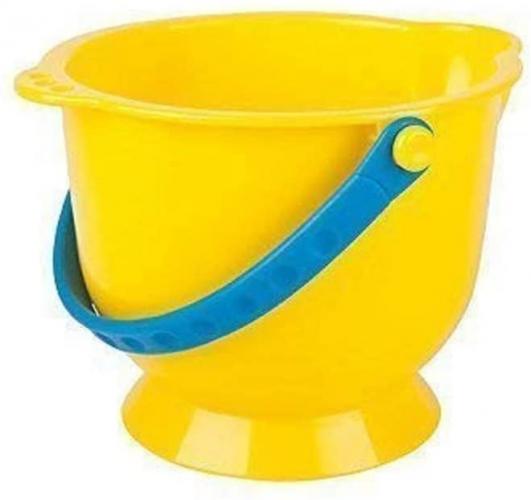 Eimer mit T�lle - Farbe: gelb