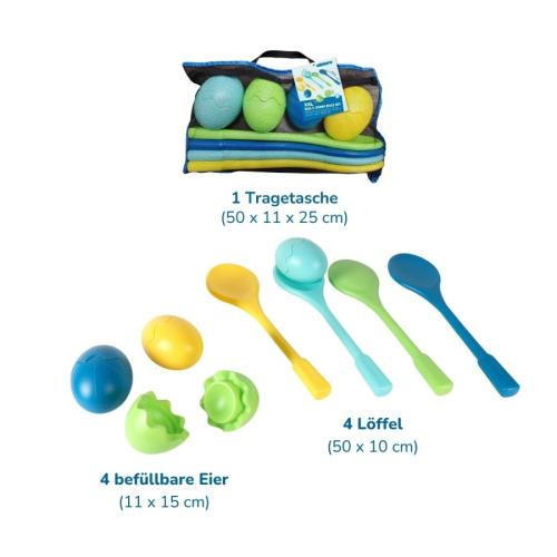 Eierlauf 4er Set XXL