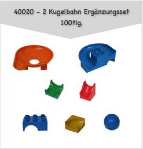 Kugelbahn-Ergnzungs-Set 100tlg.