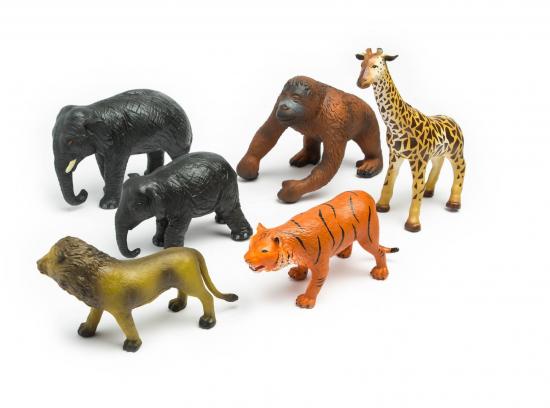 Softtiere - Auswahl: Safari 6er Set