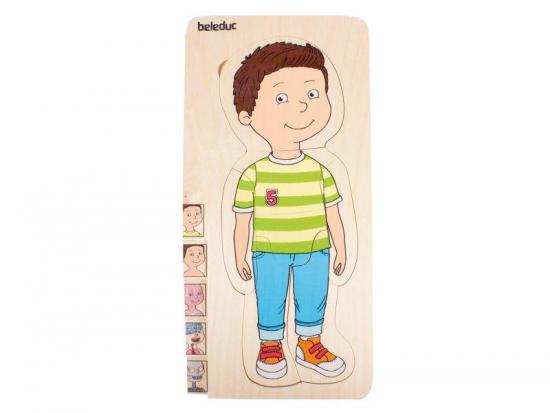 K�rperpuzzle - Auswahl: Junge