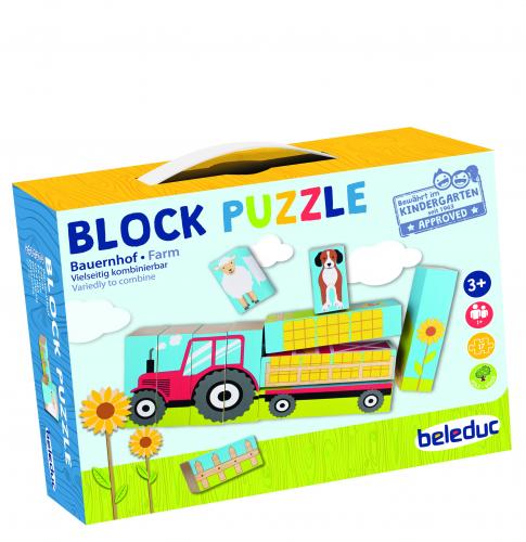 Blockpuzzle Bauernhof