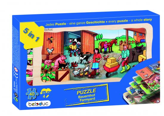 Lagenpuzzle Bauernhof