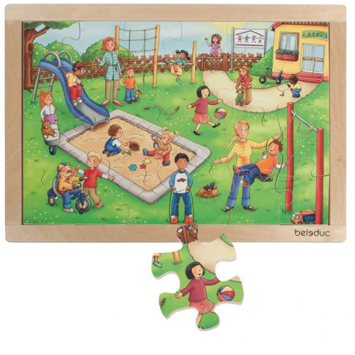 Rahmenpuzzle - Auswahl: Kindergarten