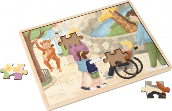 Rahmen-Puzzle - Auswahl: Zoo