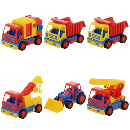 Wader Fahrzeuge 6er mit Fl�sterr�der