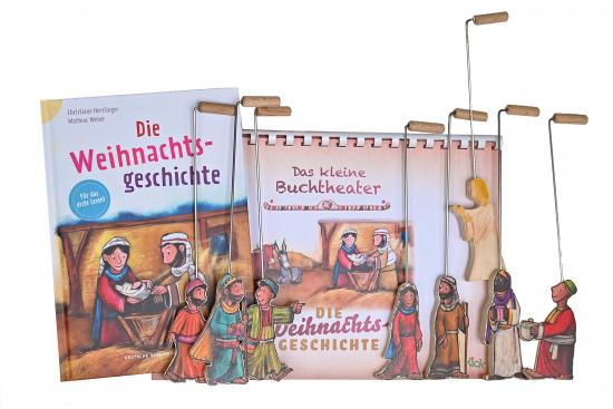 Das kleine Buchtheater - Auswahl: Die Weihnachtsgeschichte 
