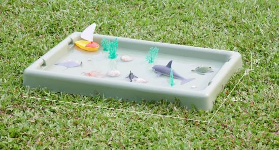 Spielwanne - Rechteckig 5er Set