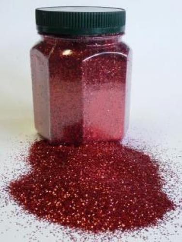 Glitter 350g normal oder 3D  - Auswahl: rot