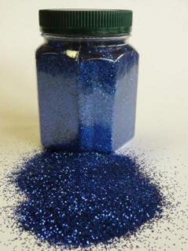 Glitter 350g normal oder 3D  - Auswahl: blau