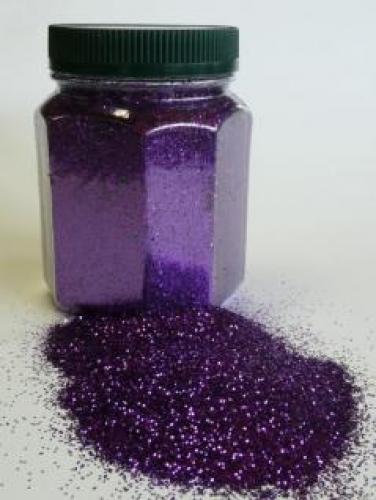 Glitter 350g normal oder 3D  - Auswahl: violett