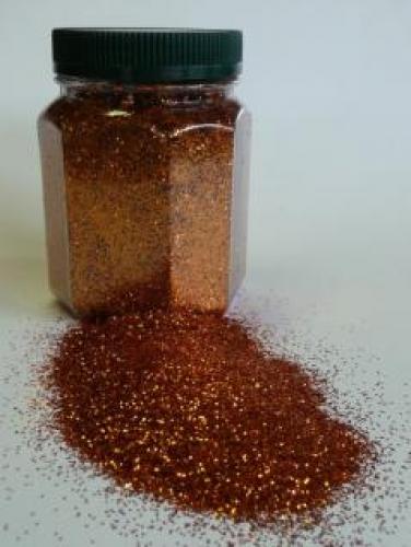 Glitter 350g normal oder 3D  - Auswahl: orange