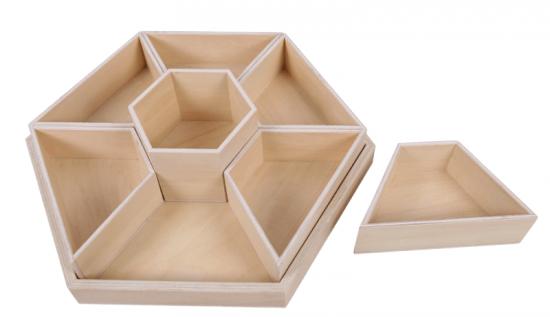 Materialrondell hex