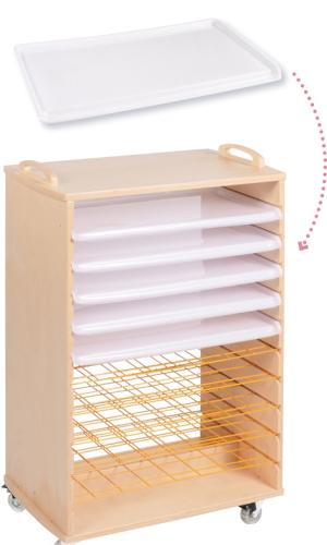 Tablett f�r Trockenst�nder klein 5er Set