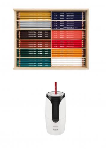 PAKET NR. 5: Supersticks 240 Stifte + elektrischer Spitzer