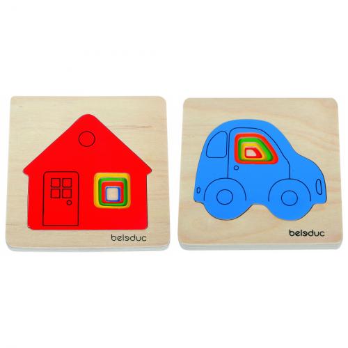 Lagenpuzzle U3 4tlg.