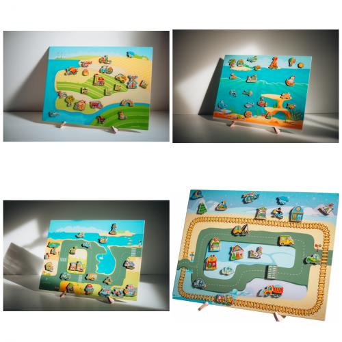 Mega-Magnettafel & Figuren